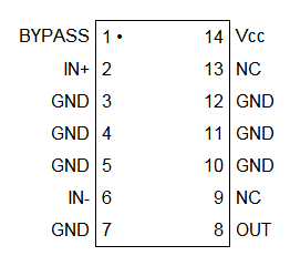 LM384 Pinout